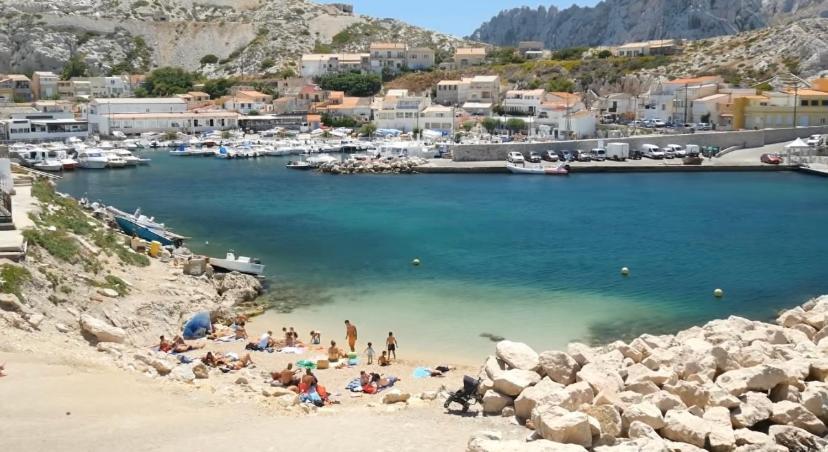 Au Coeur Du Parc National Du Massif Des Calanques, La Flibuste Des Goudes, Maison 2 Chambres, Climatisee, Jardins, Solarium, Proche Plage, Large Vue Mer Marseille Luaran gambar