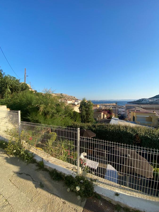 Au Coeur Du Parc National Du Massif Des Calanques, La Flibuste Des Goudes, Maison 2 Chambres, Climatisee, Jardins, Solarium, Proche Plage, Large Vue Mer Marseille Luaran gambar