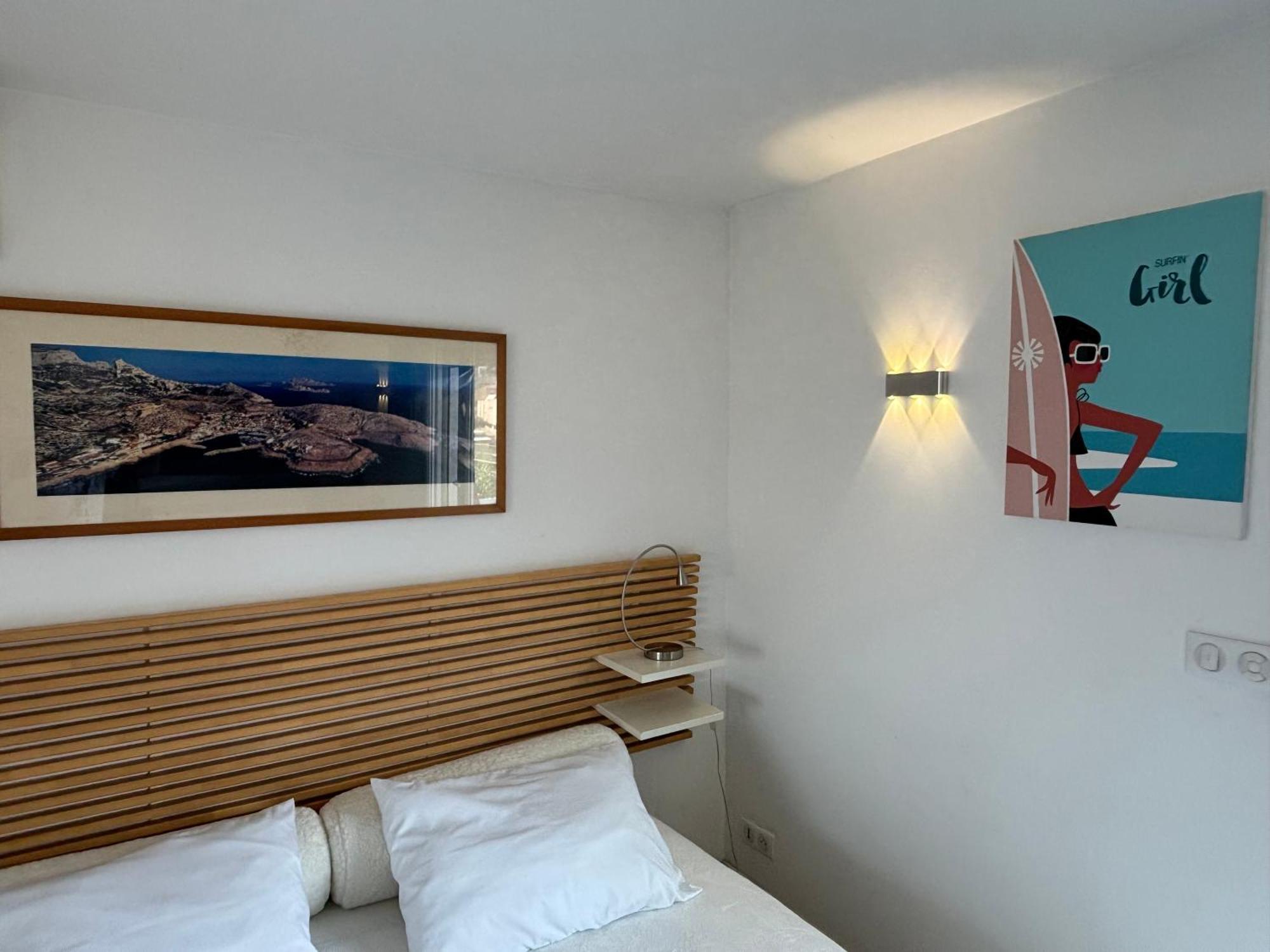 Au Coeur Du Parc National Du Massif Des Calanques, La Flibuste Des Goudes, Maison 2 Chambres, Climatisee, Jardins, Solarium, Proche Plage, Large Vue Mer Marseille Luaran gambar